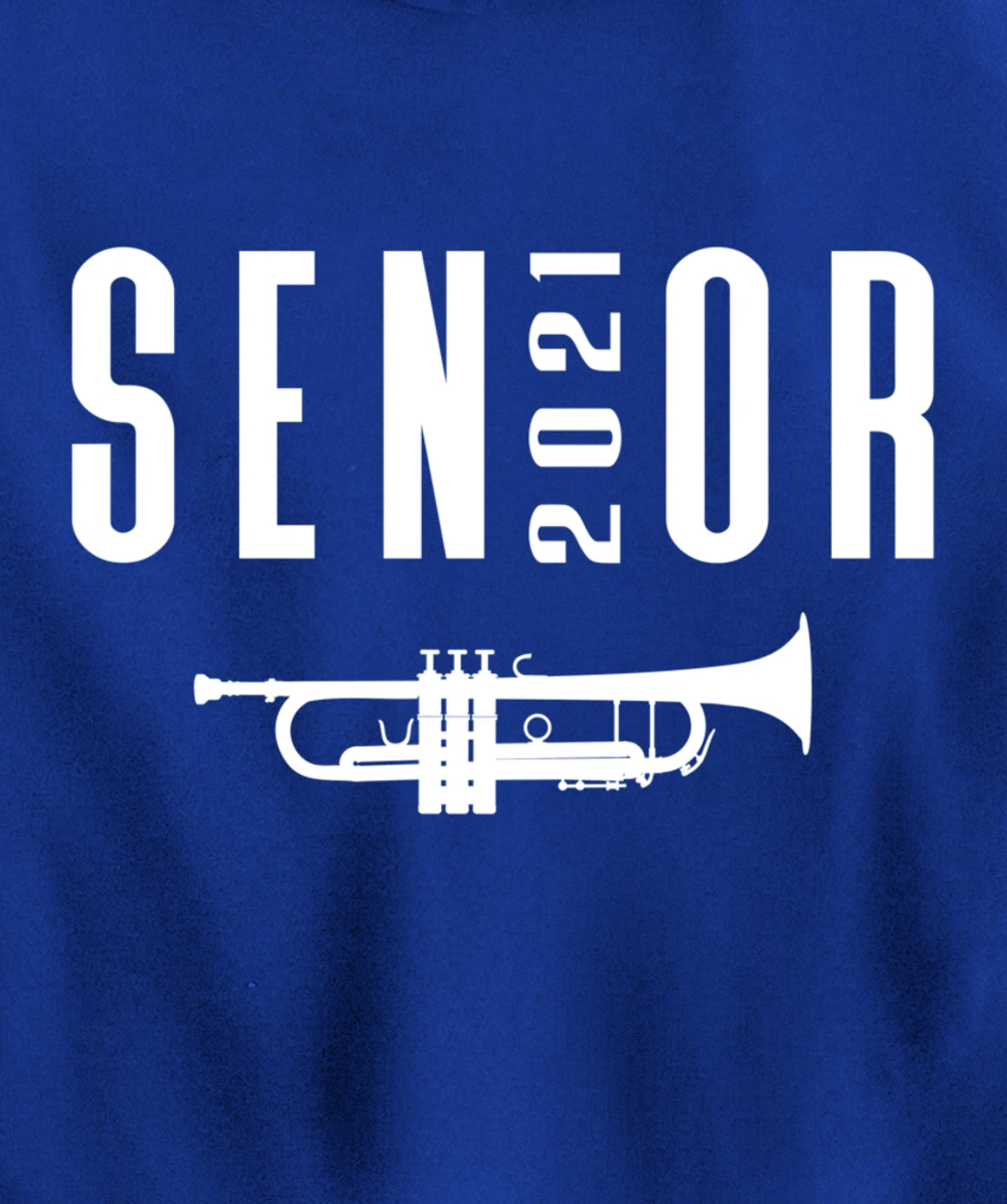 Senior 2021 Trumpet Player Band Pullover Hoodie