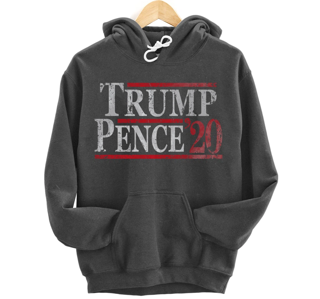Vintage Trump Pence 20 Pullover Hoodie