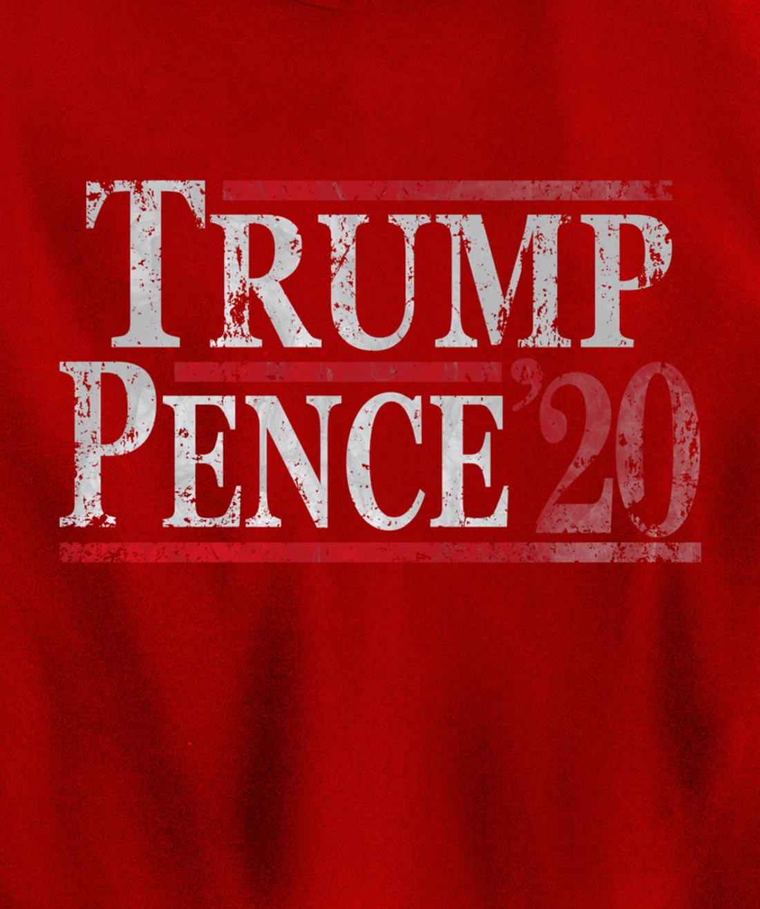 Vintage Trump Pence 20 Pullover Hoodie