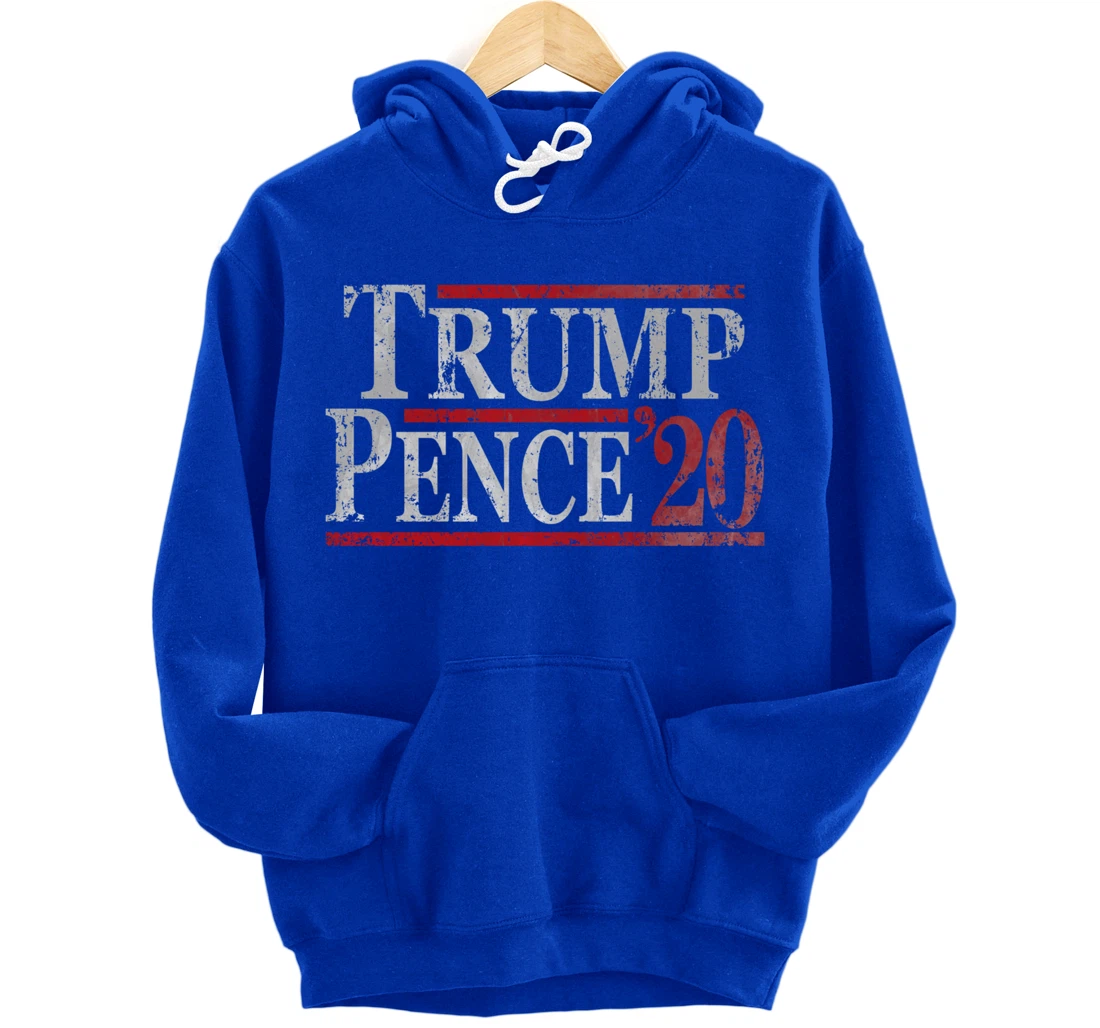 Vintage Trump Pence 20 Pullover Hoodie