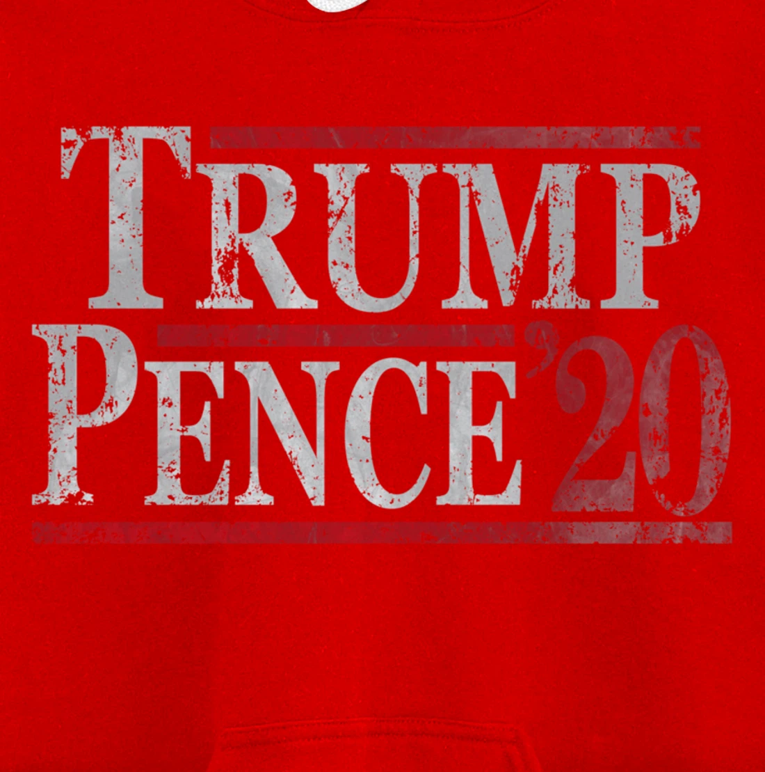 Vintage Trump Pence 20 Pullover Hoodie