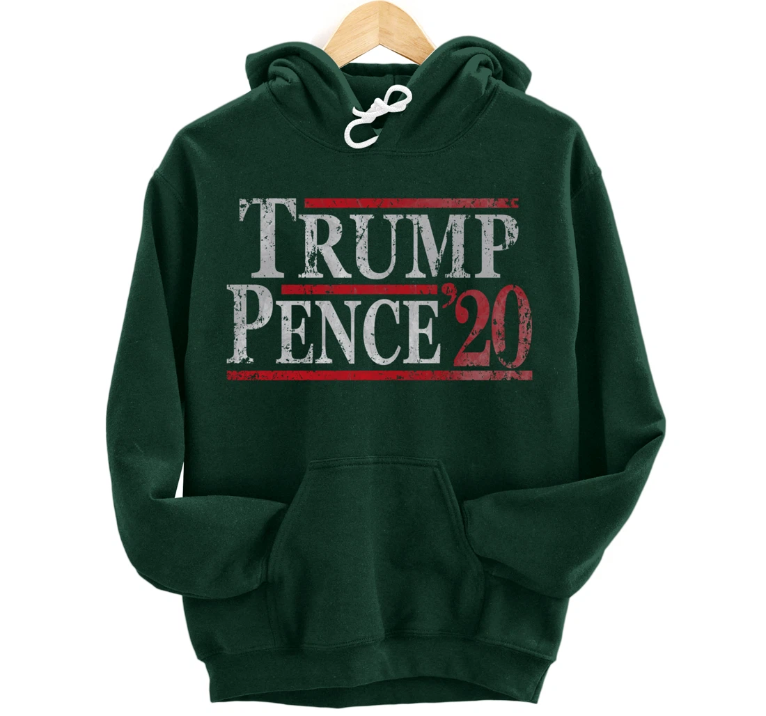 Vintage Trump Pence 20 Pullover Hoodie