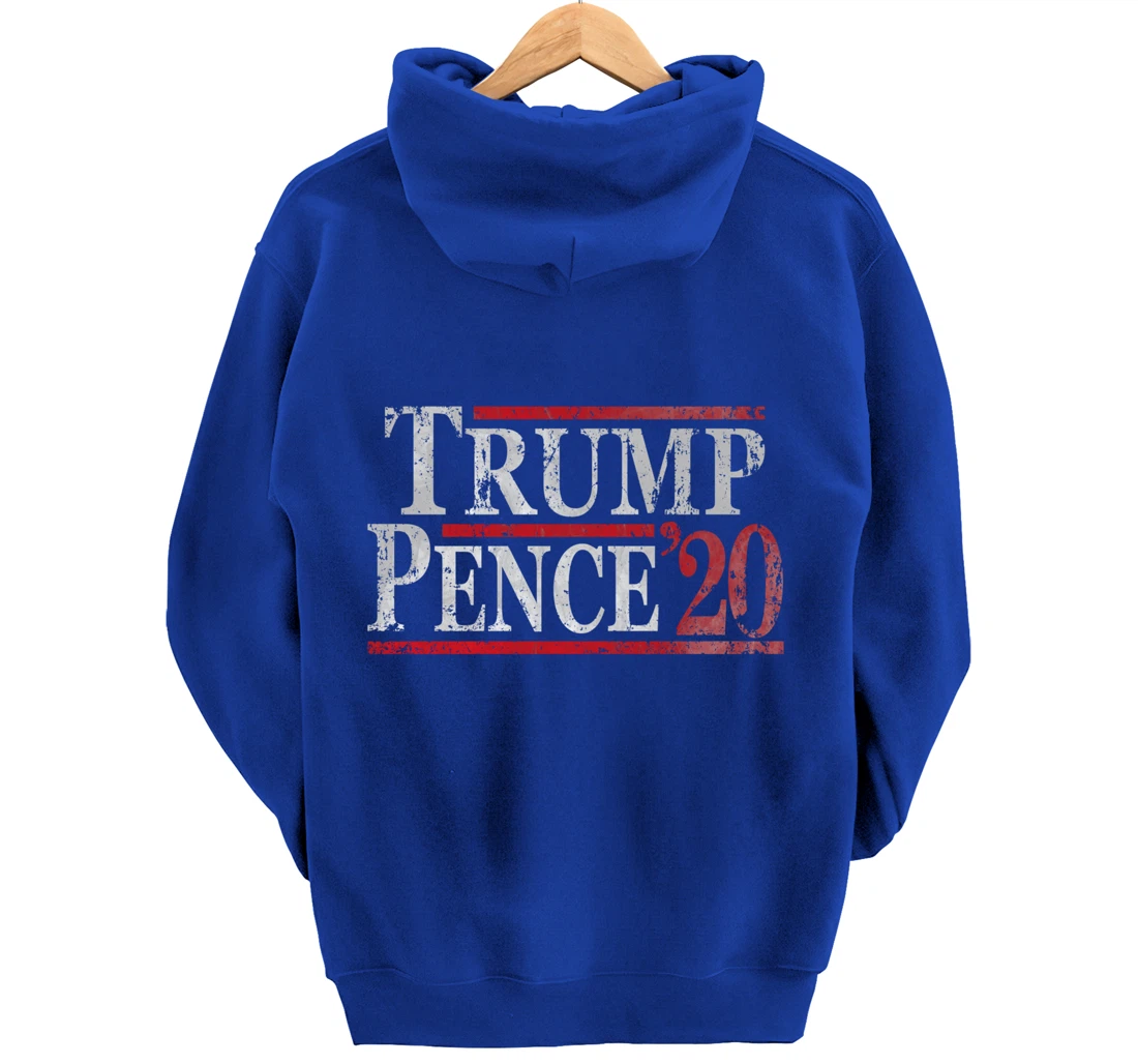 Vintage Trump Pence 20 Pullover Hoodie