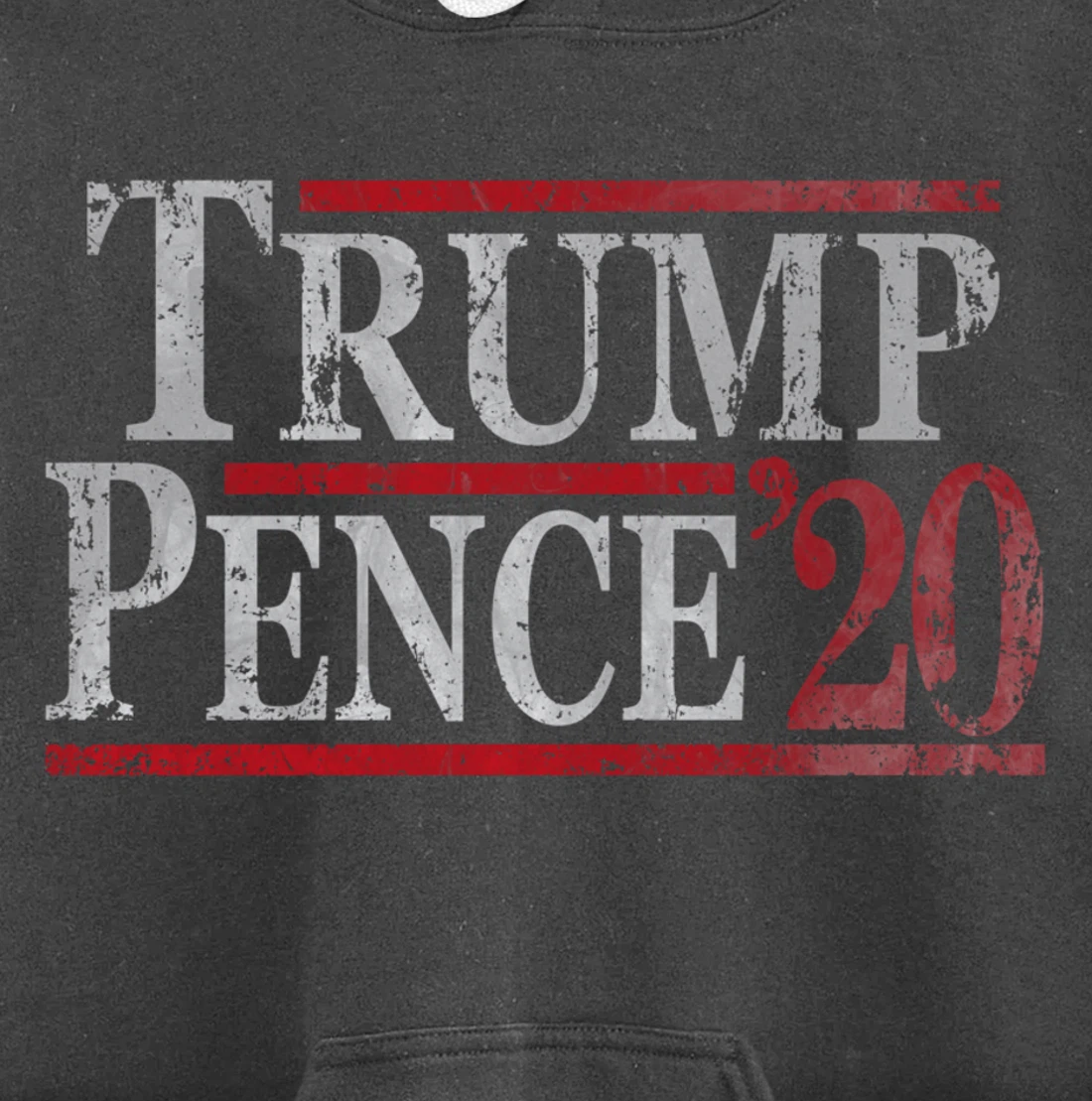 Vintage Trump Pence 20 Pullover Hoodie
