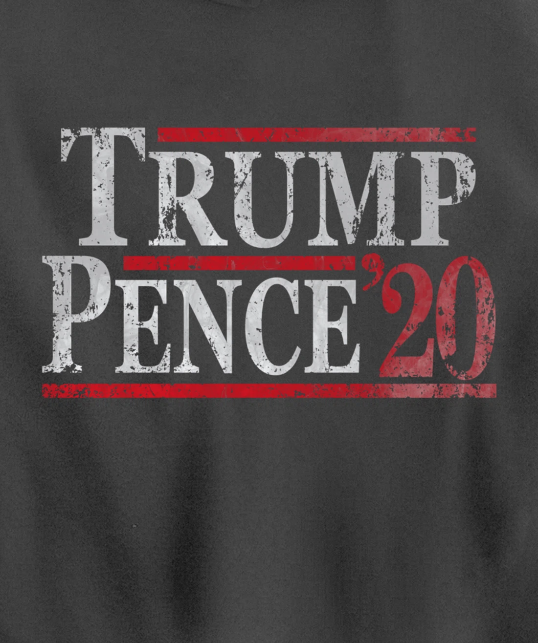 Vintage Trump Pence 20 Pullover Hoodie
