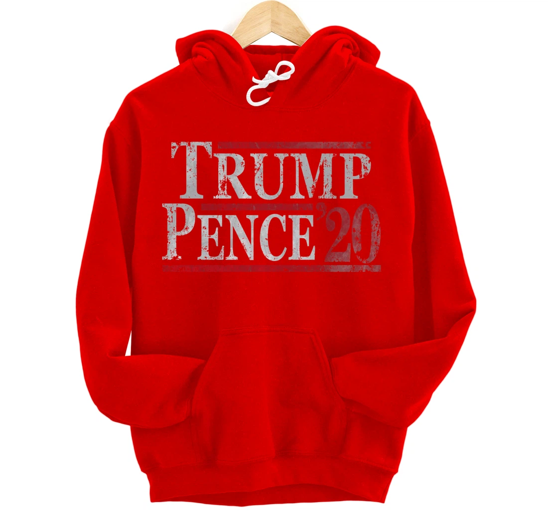 Vintage Trump Pence 20 Pullover Hoodie