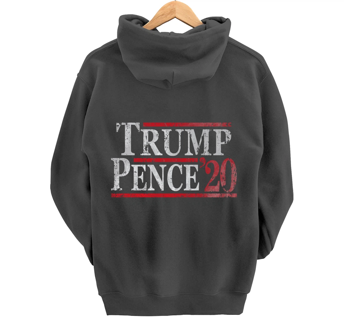 Vintage Trump Pence 20 Pullover Hoodie