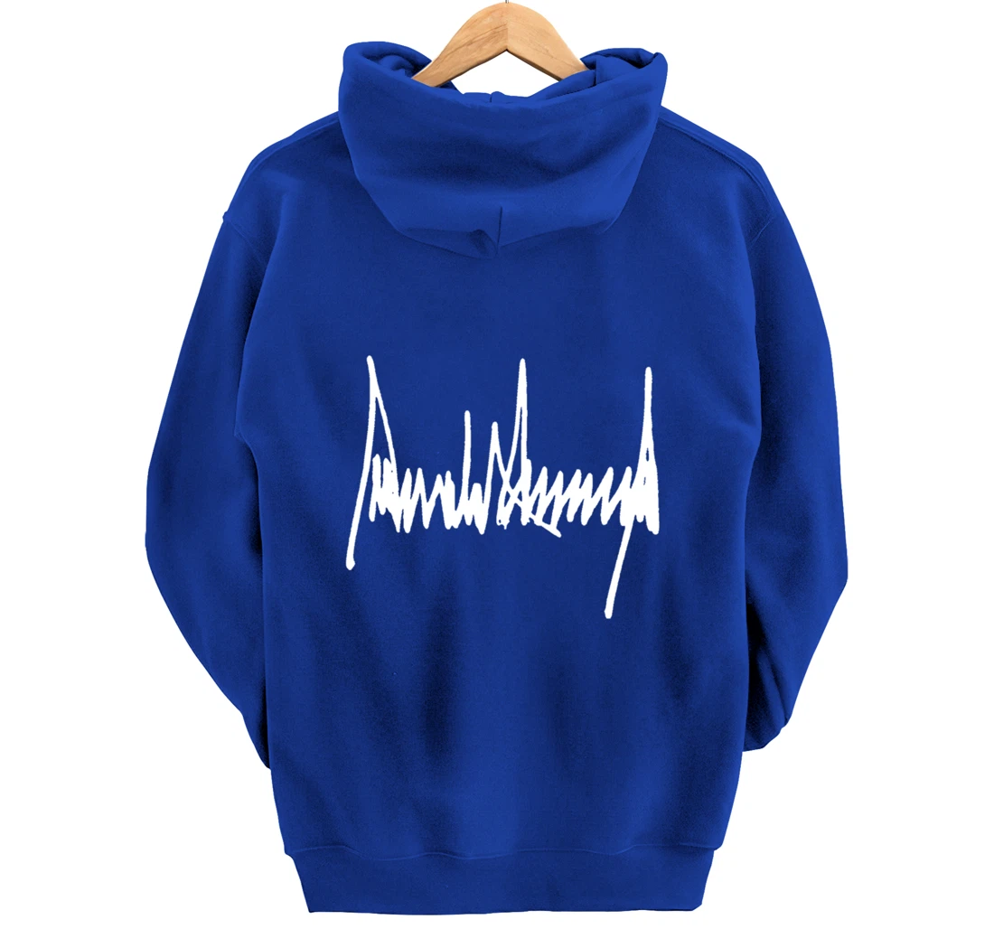 President Donald J Trump Signature Pullover Hoodie