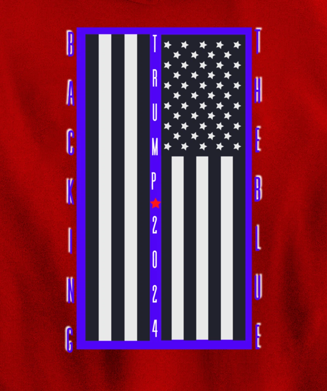 Trump 2024 Pullover Hoodie