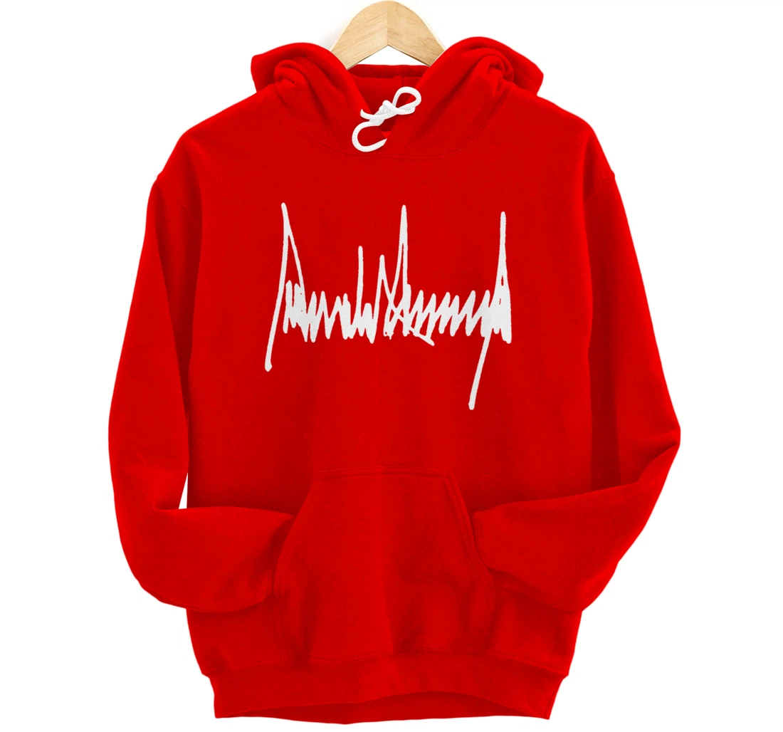 President Donald J Trump Signature Pullover Hoodie