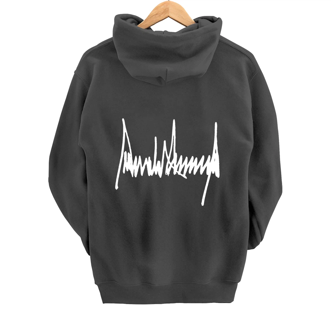 President Donald J Trump Signature Pullover Hoodie