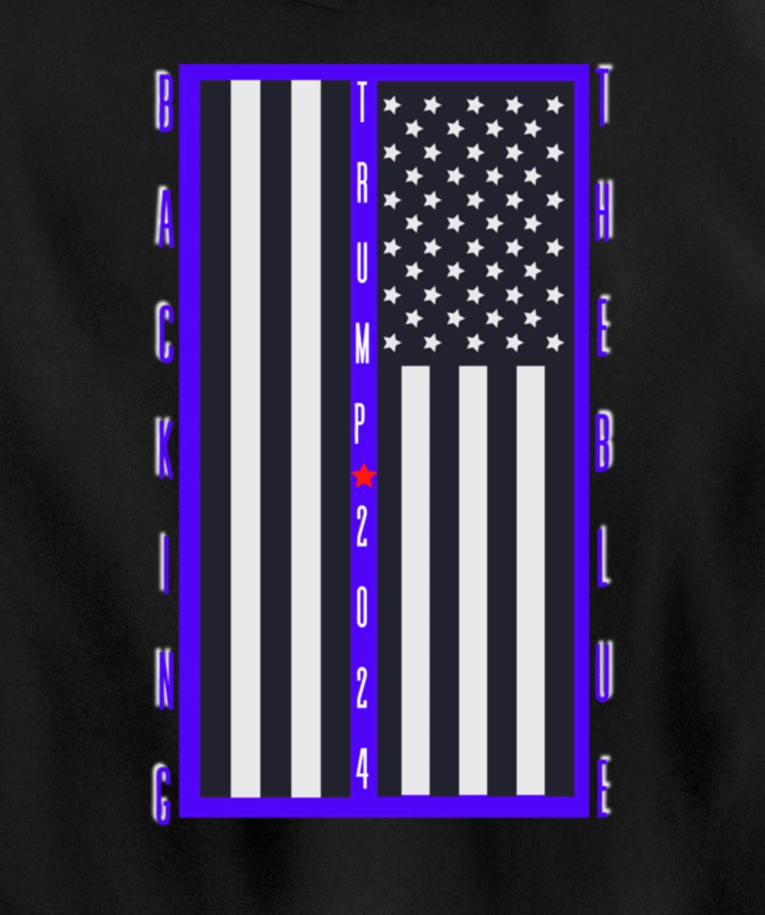 Trump 2024 Pullover Hoodie