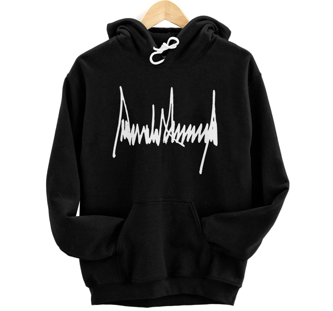 President Donald J Trump Signature Pullover Hoodie