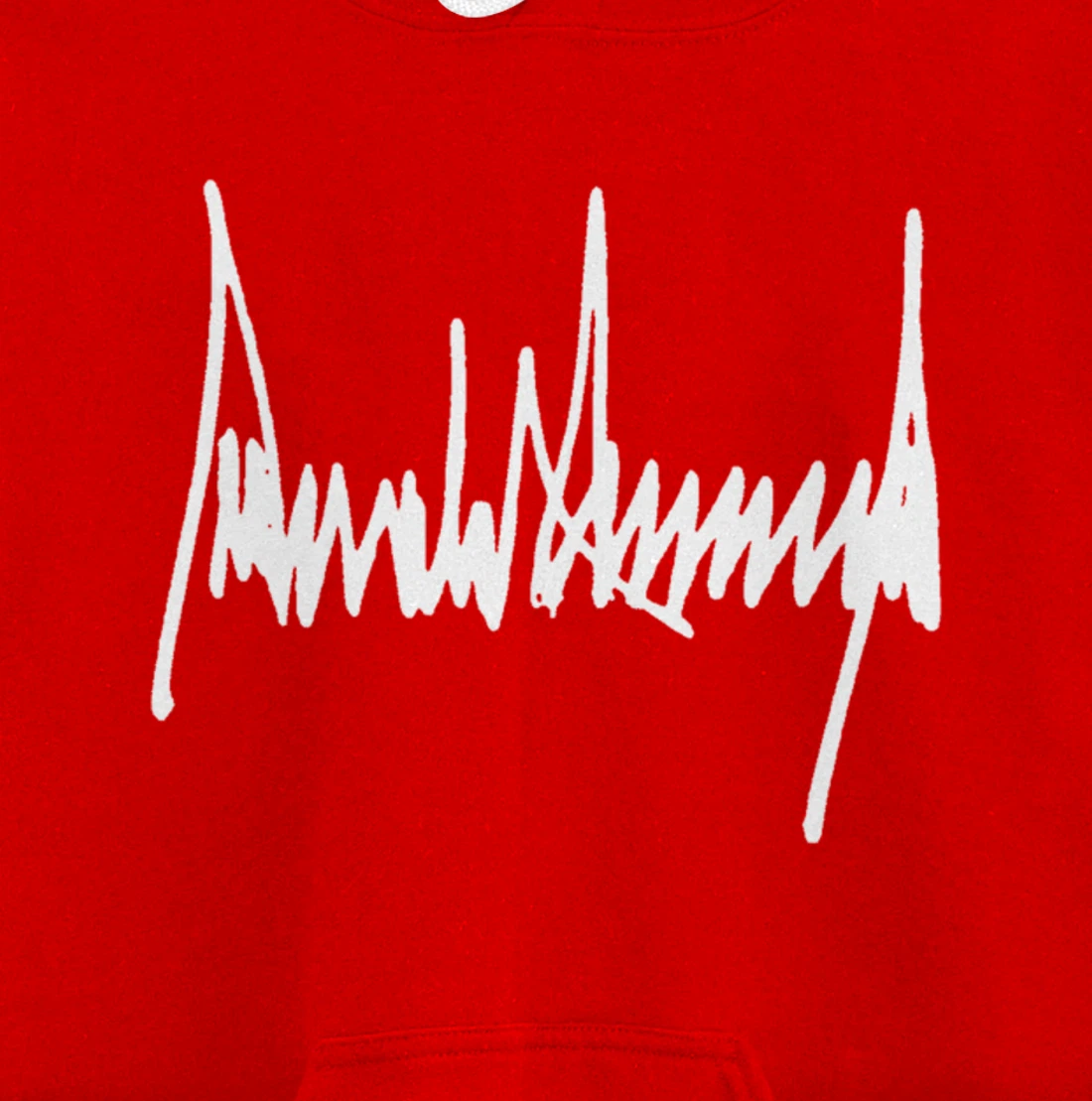 President Donald J Trump Signature Pullover Hoodie