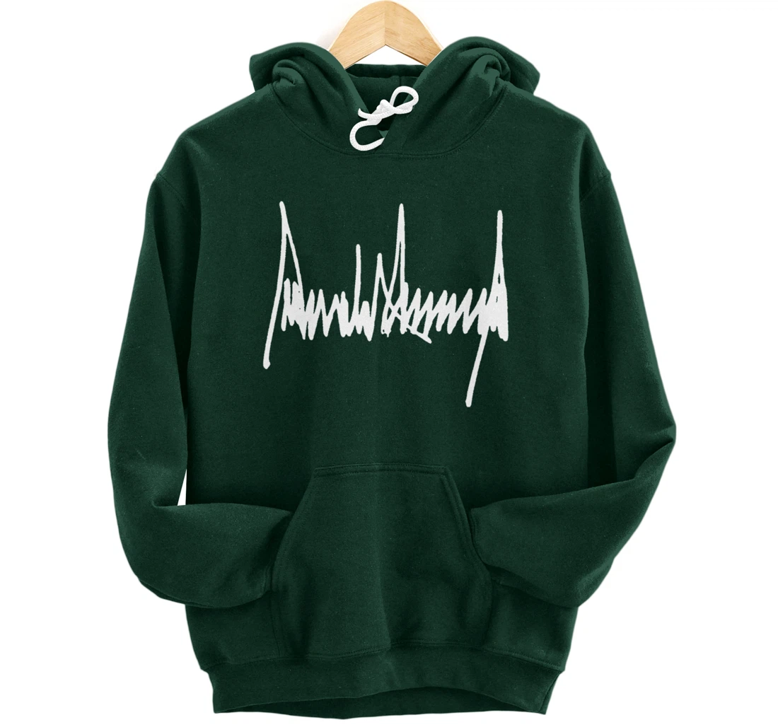 President Donald J Trump Signature Pullover Hoodie