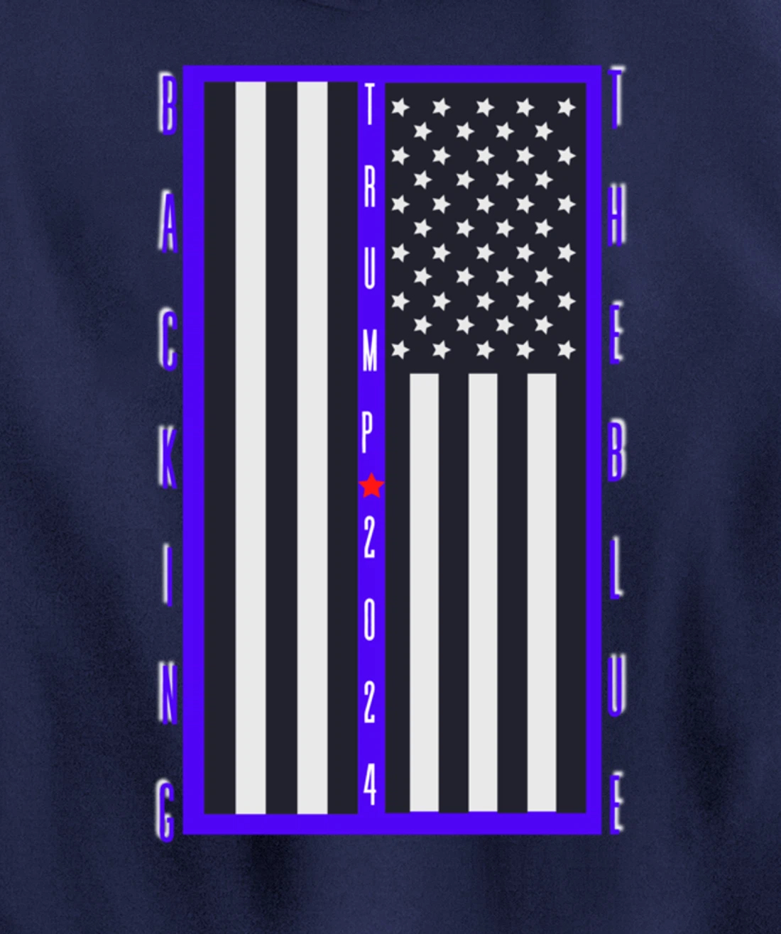 Trump 2024 Pullover Hoodie