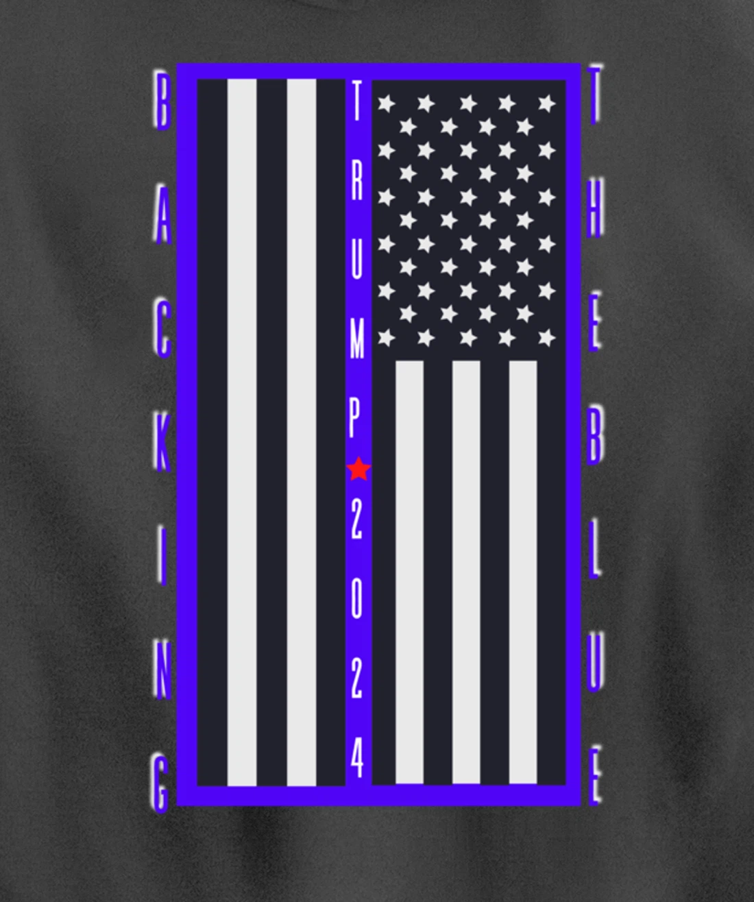 Trump 2024 Pullover Hoodie