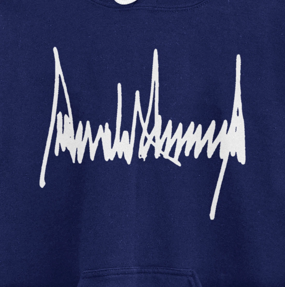 President Donald J Trump Signature Pullover Hoodie