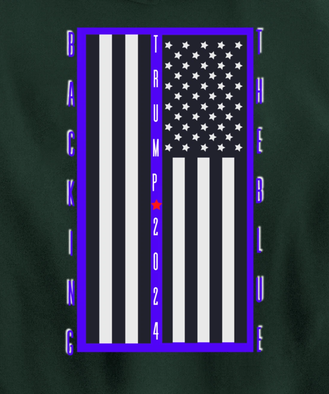 Trump 2024 Pullover Hoodie