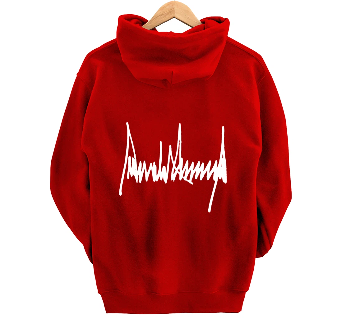 President Donald J Trump Signature Pullover Hoodie