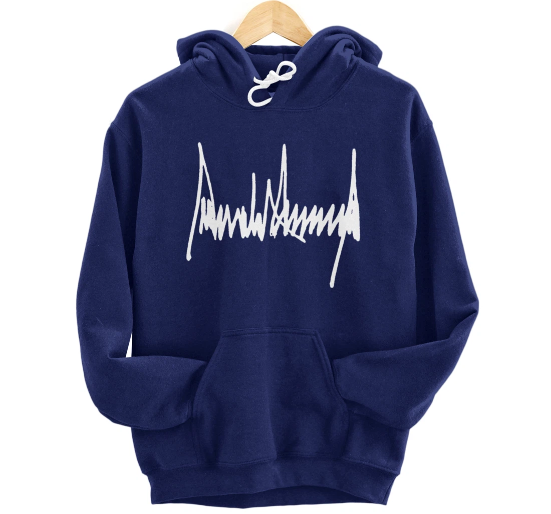 President Donald J Trump Signature Pullover Hoodie