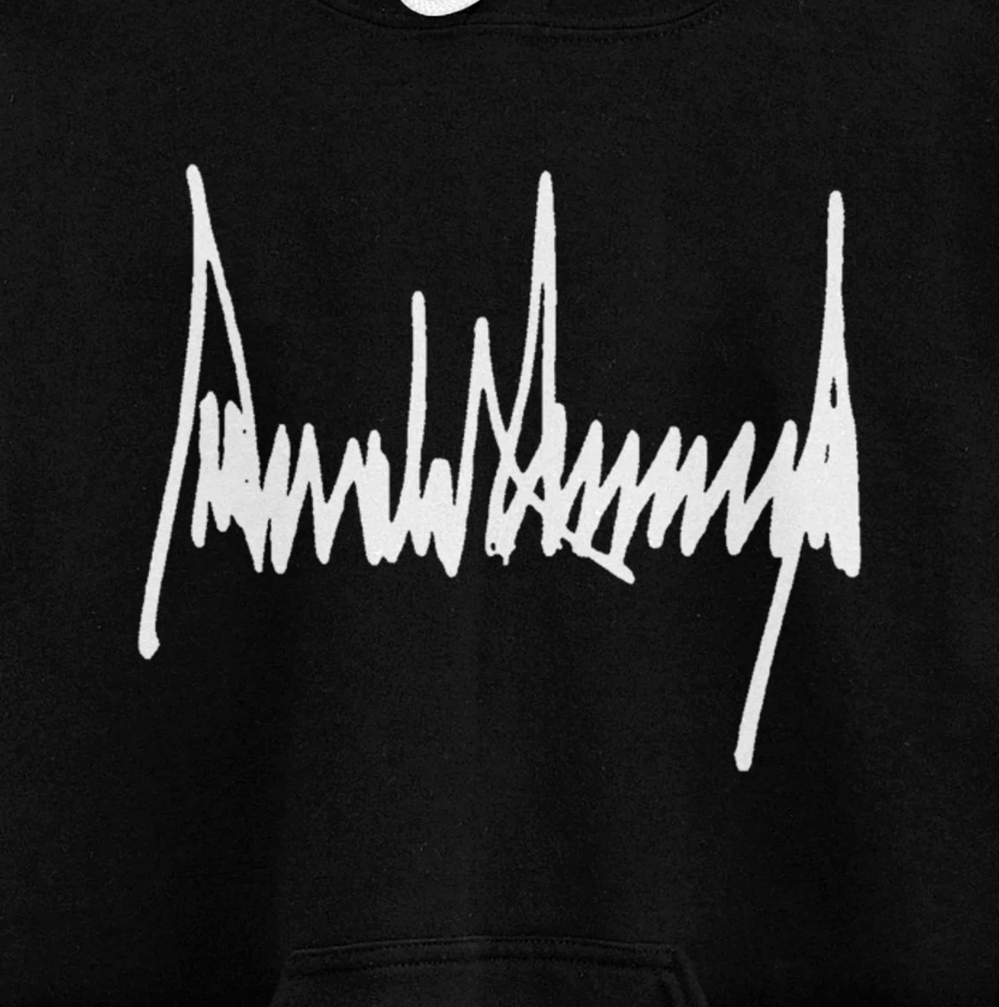 President Donald J Trump Signature Pullover Hoodie