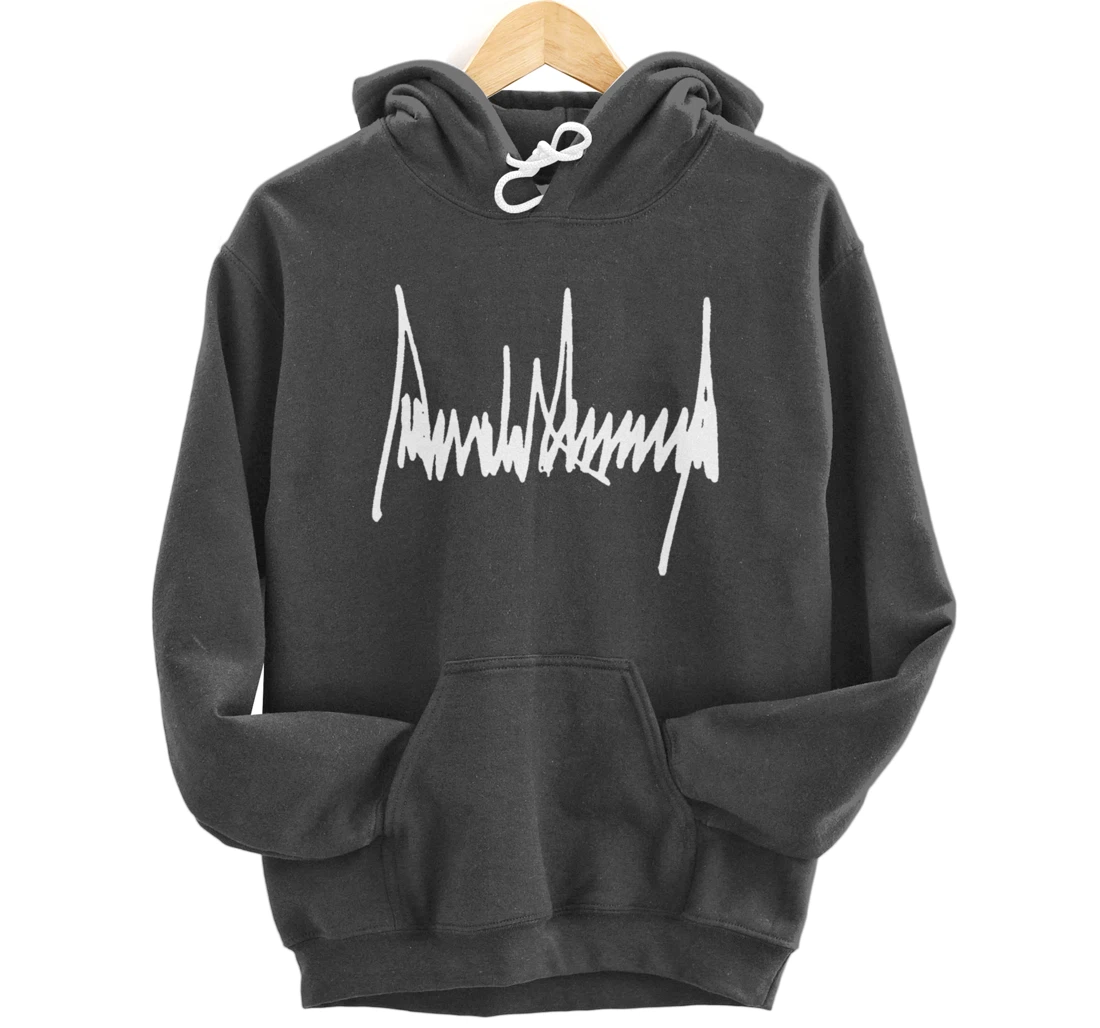 President Donald J Trump Signature Pullover Hoodie