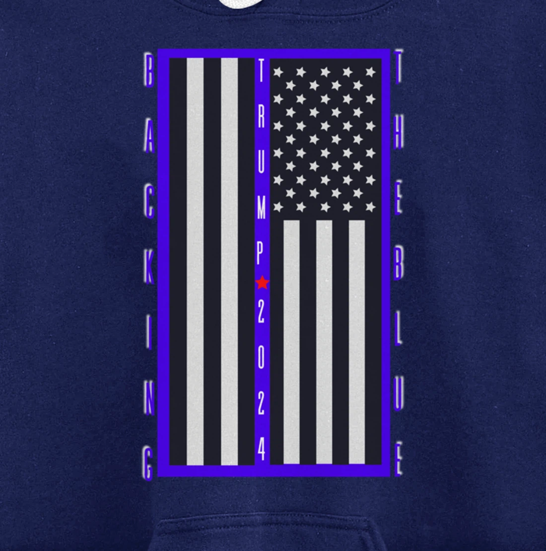 Trump 2024 Pullover Hoodie