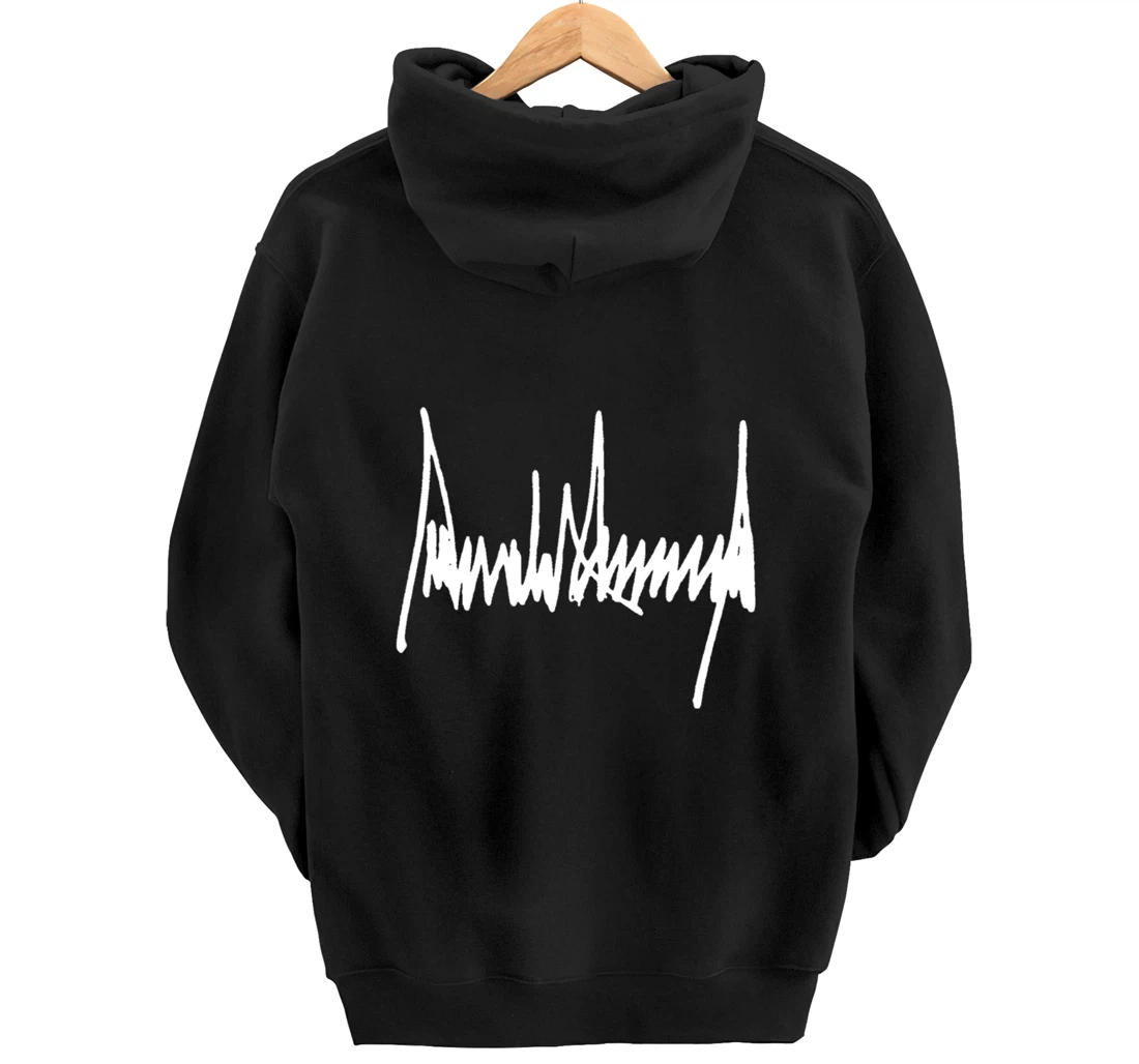 President Donald J Trump Signature Pullover Hoodie