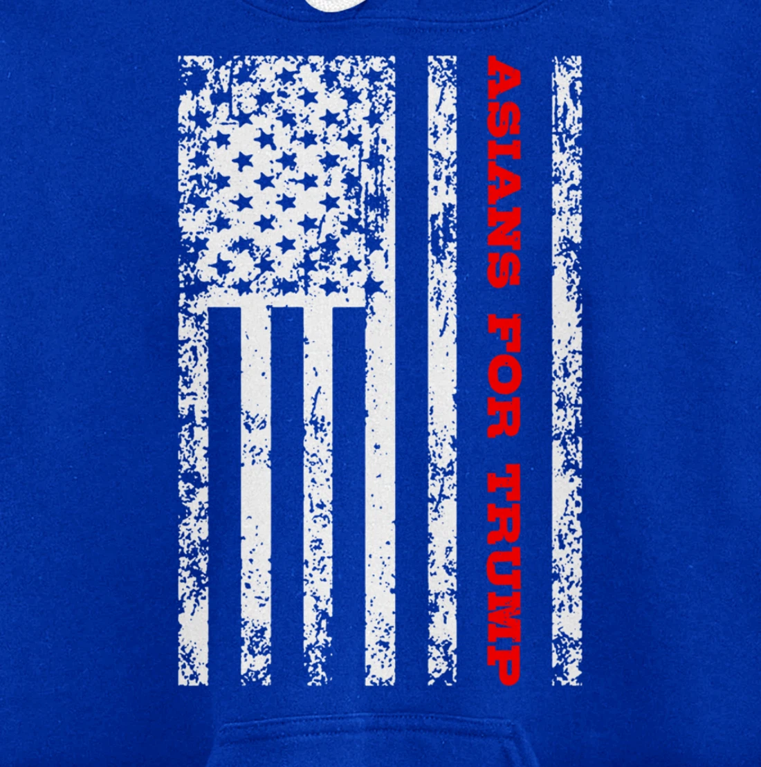 Asians For Trump Pullover Hoodie