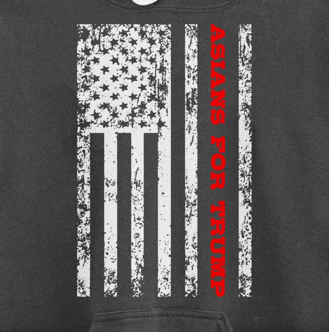 Asians For Trump Pullover Hoodie
