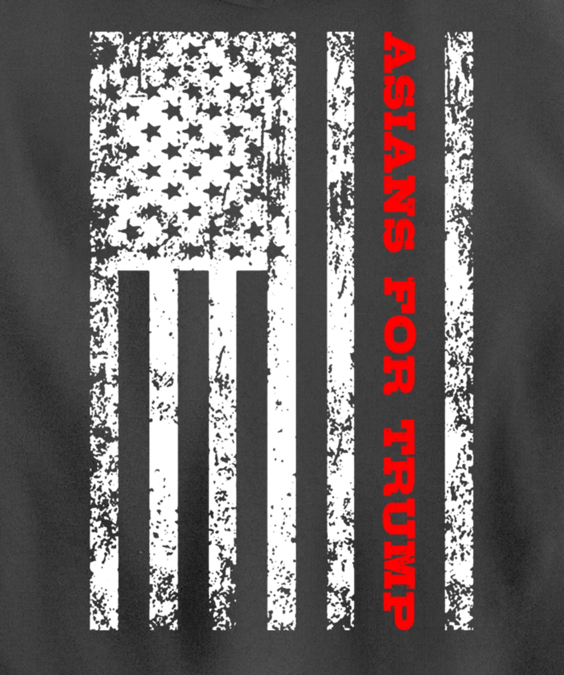 Asians For Trump Pullover Hoodie