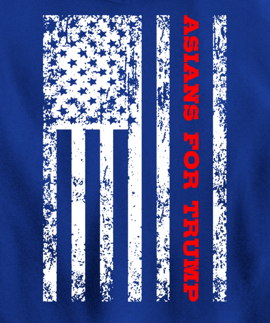 Asians For Trump Pullover Hoodie