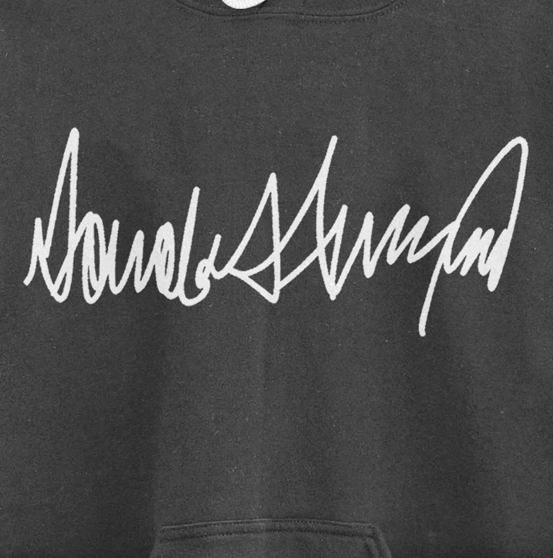 Trump Signature Design Pullover Hoodie