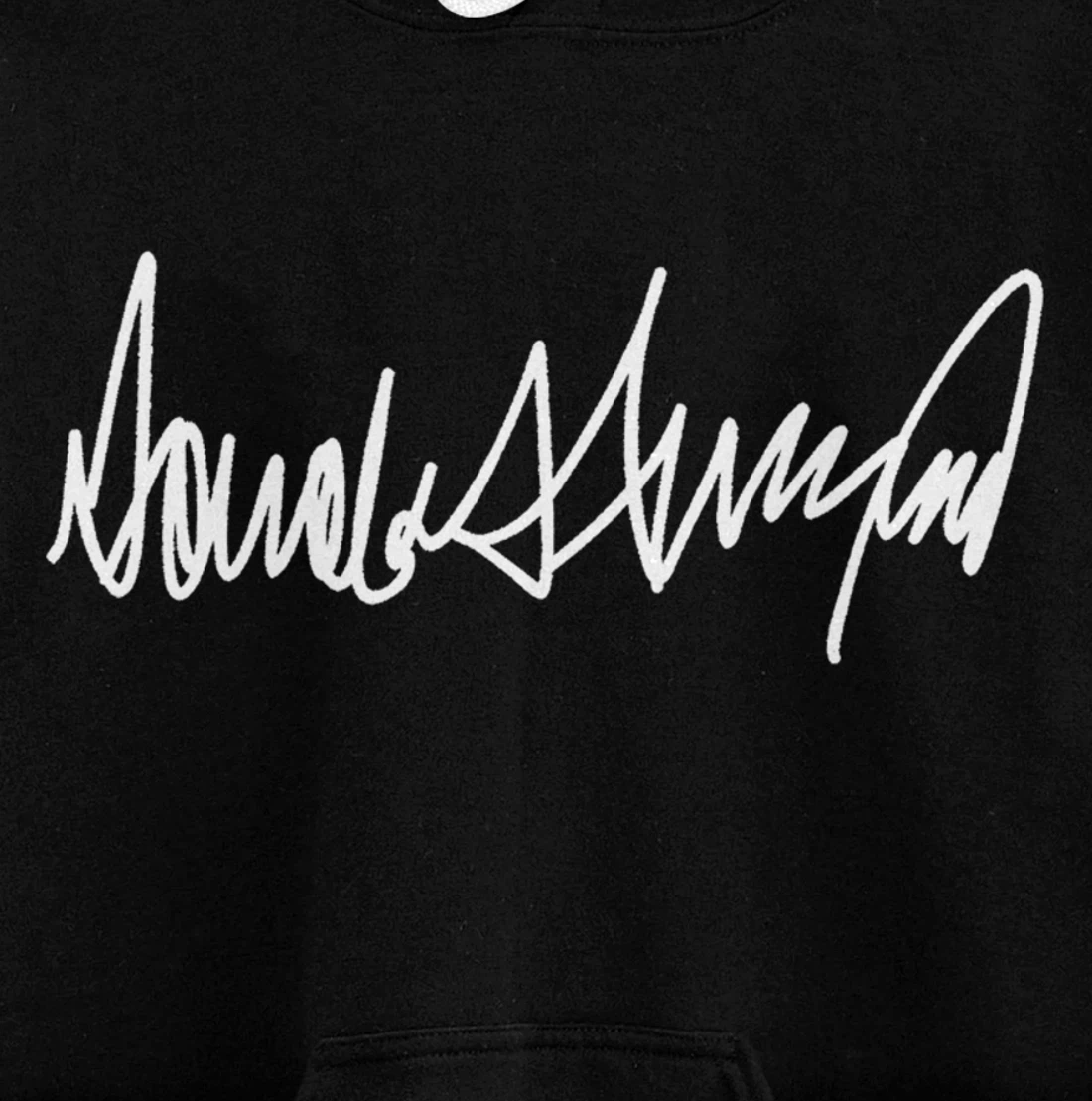 Trump Signature Design Pullover Hoodie