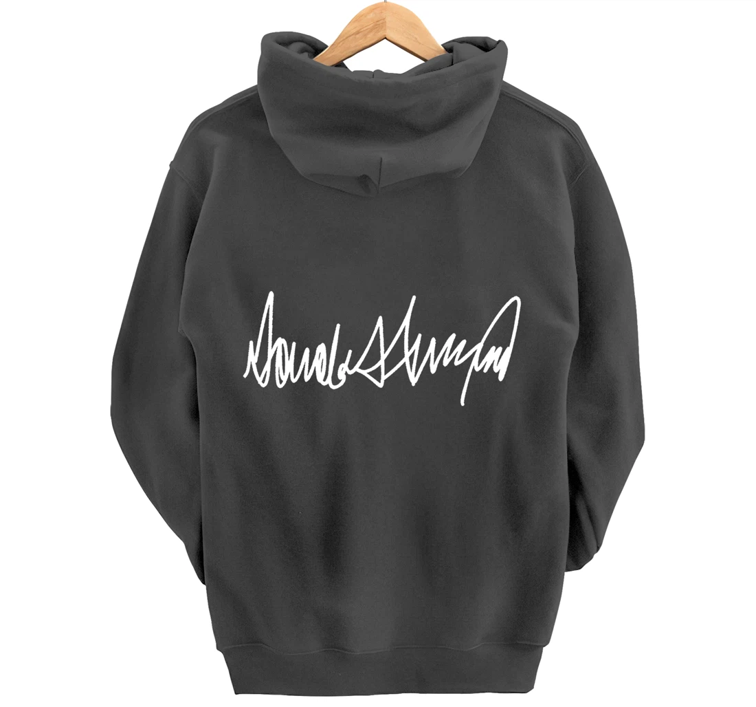 Trump Signature Design Pullover Hoodie
