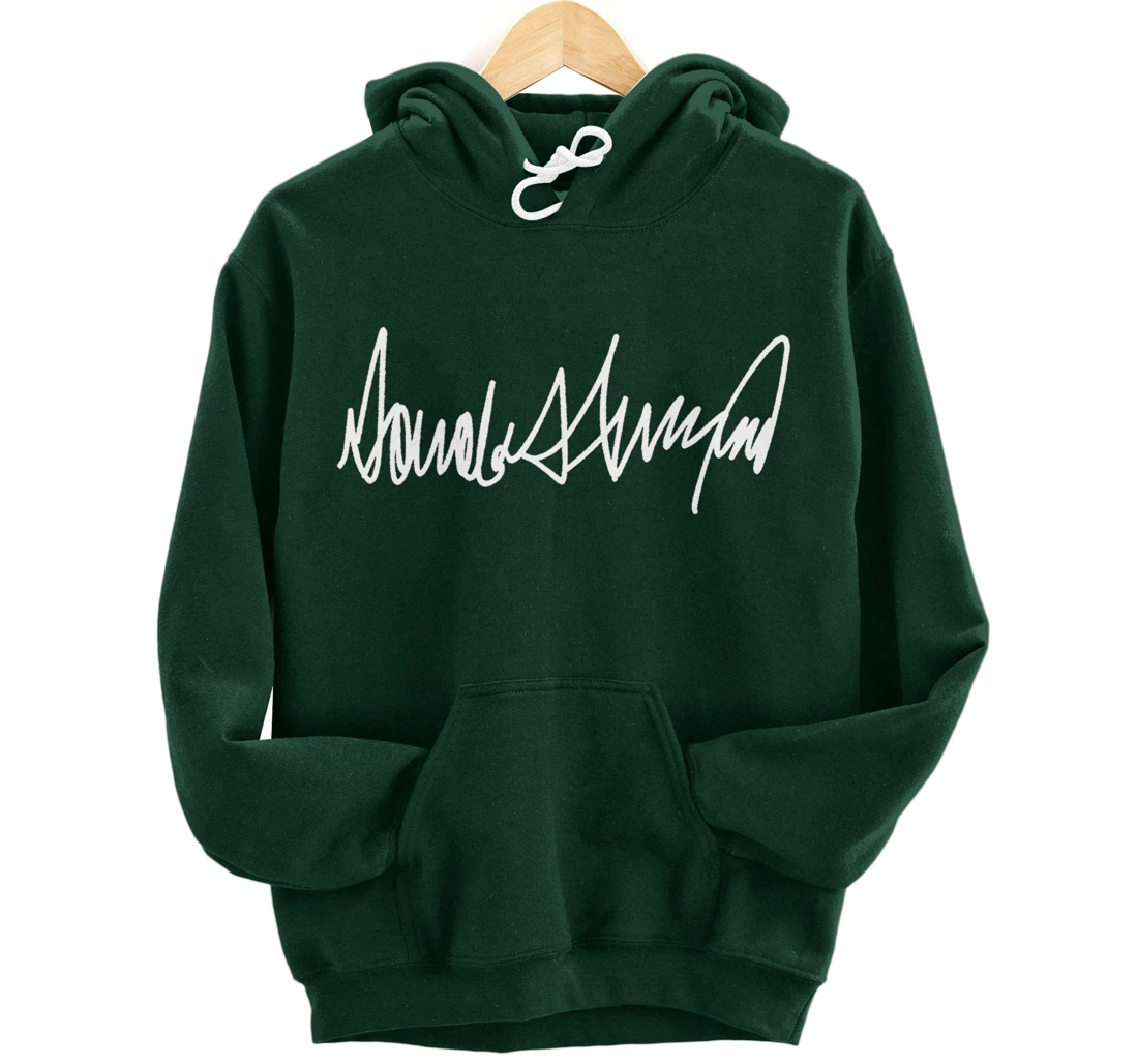 Trump Signature Design Pullover Hoodie
