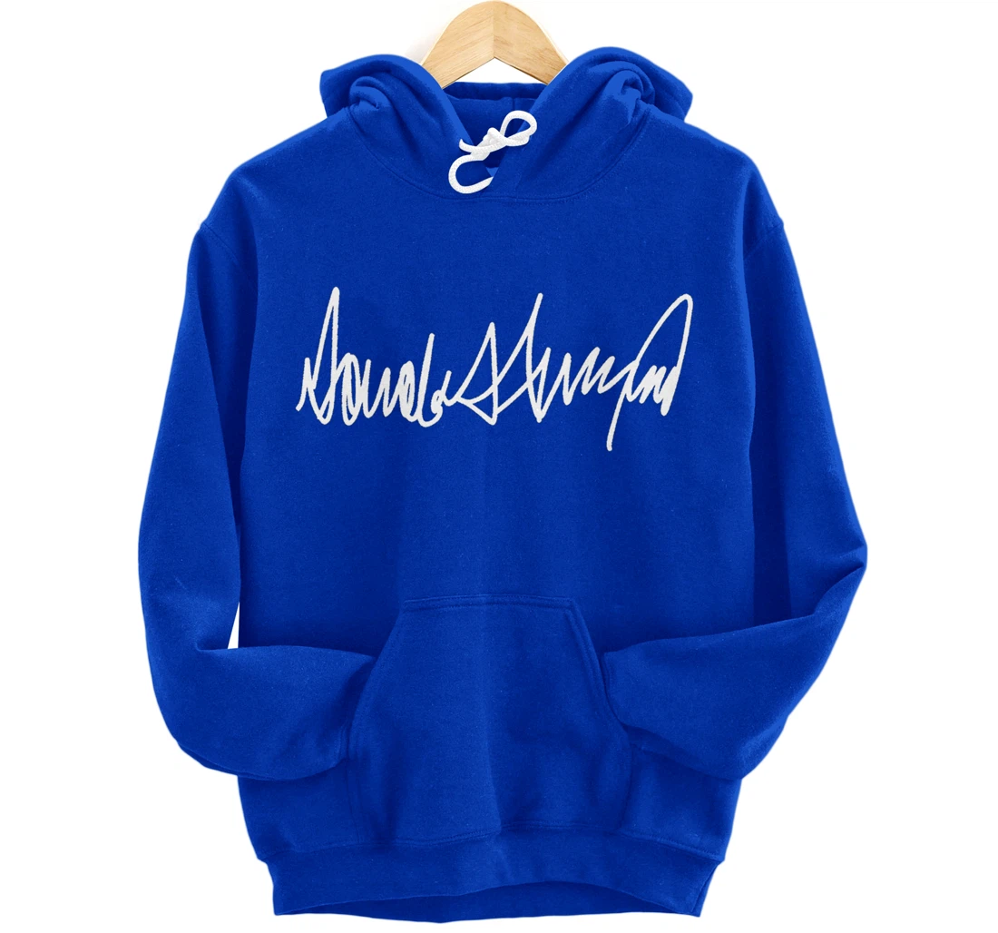 Trump Signature Design Pullover Hoodie
