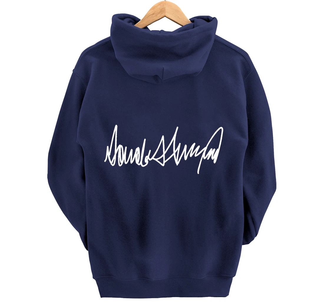 Trump Signature Design Pullover Hoodie