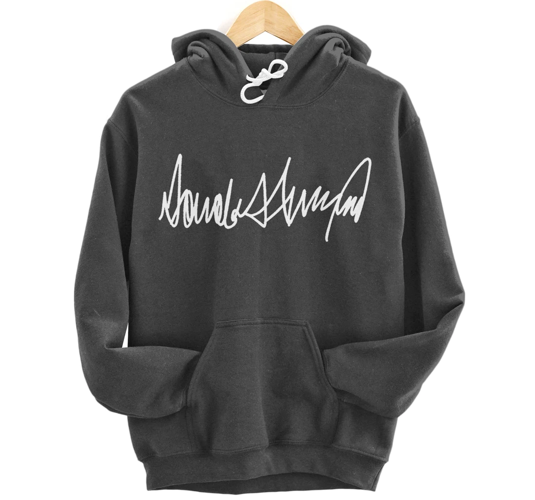 Trump Signature Design Pullover Hoodie
