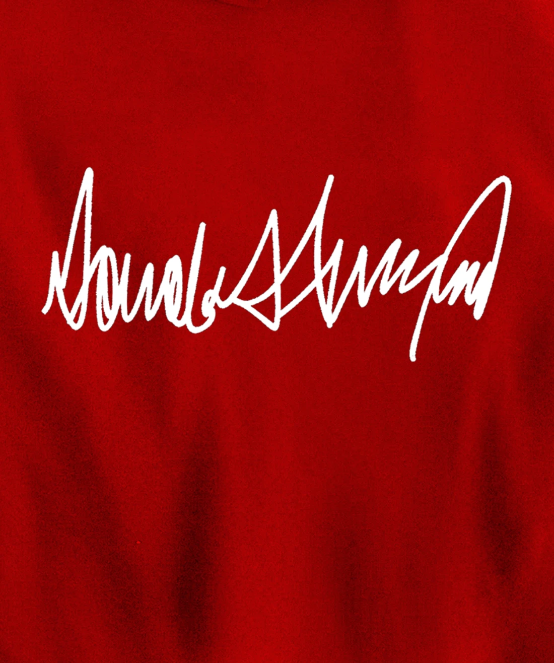 Trump Signature Design Pullover Hoodie