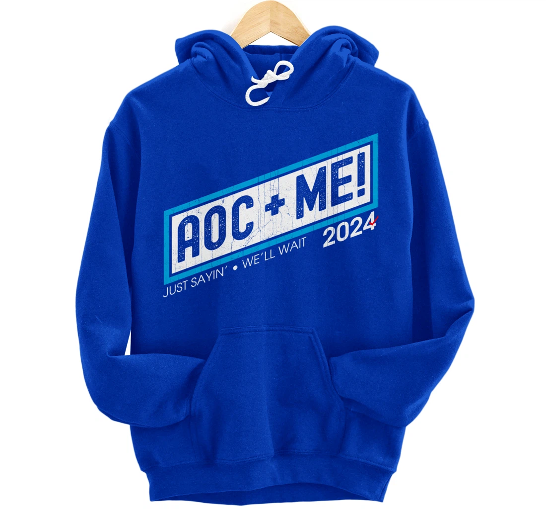 AOC Plus Me AOC Plus Three Squad Love Anti Trump Pullover Hoodie