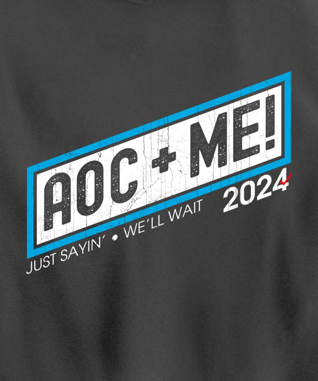 AOC Plus Me AOC Plus Three Squad Love Anti Trump Pullover Hoodie