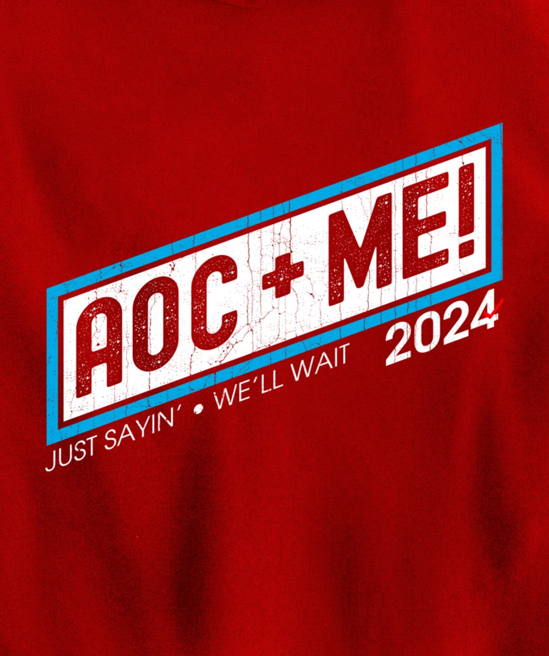 AOC Plus Me AOC Plus Three Squad Love Anti Trump Pullover Hoodie