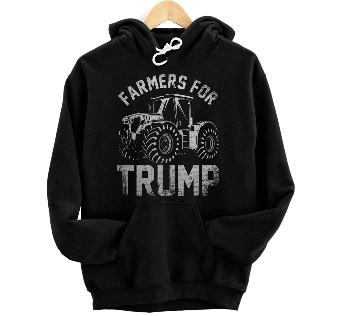 Farmers For Trump Farmer Pullover Hoodie