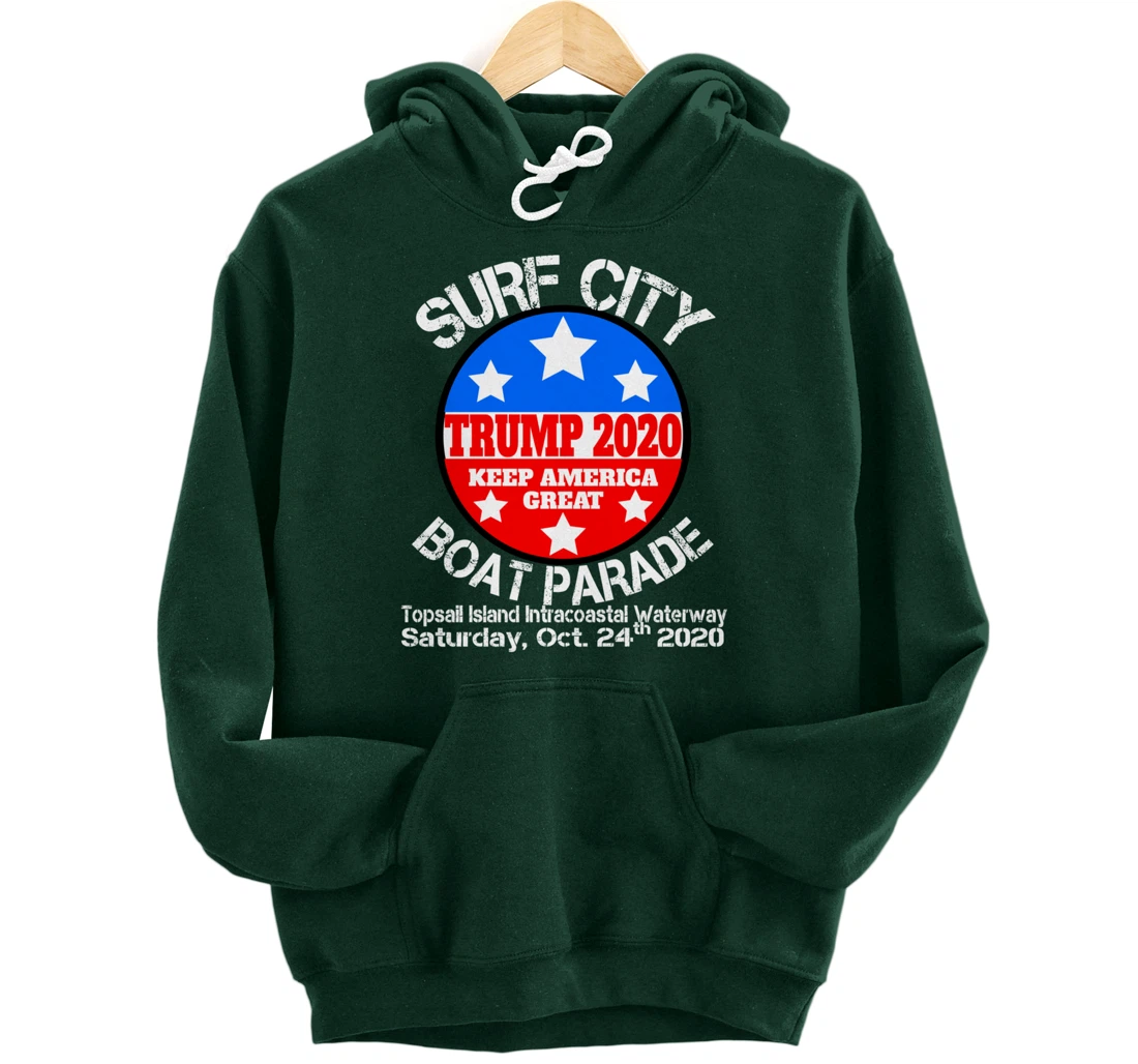 Surf City Trump Boat Parade Pullover Hoodie