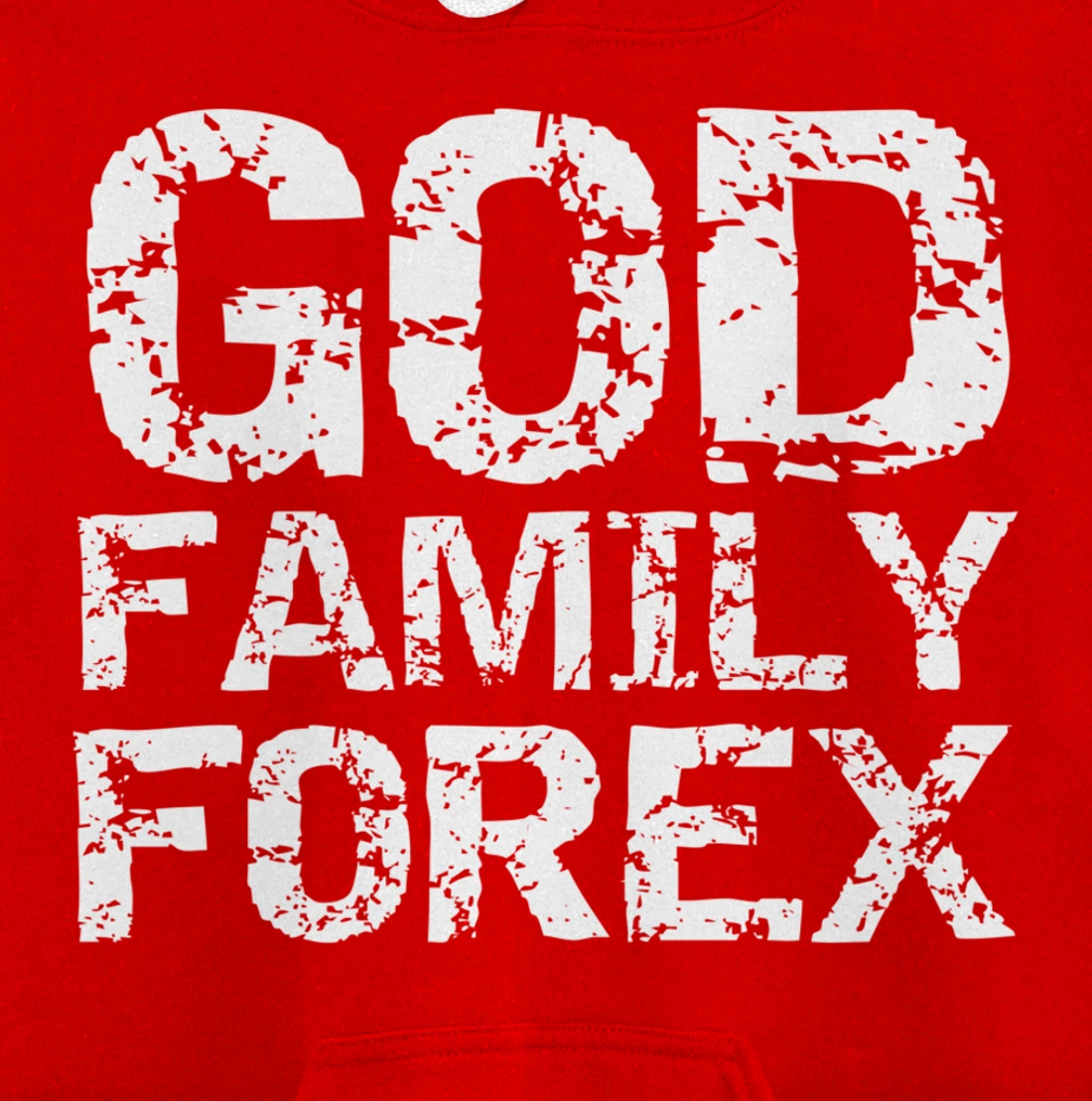 Christian Trader Currency Trading Quote God Family Forex Pullover Hoodie
