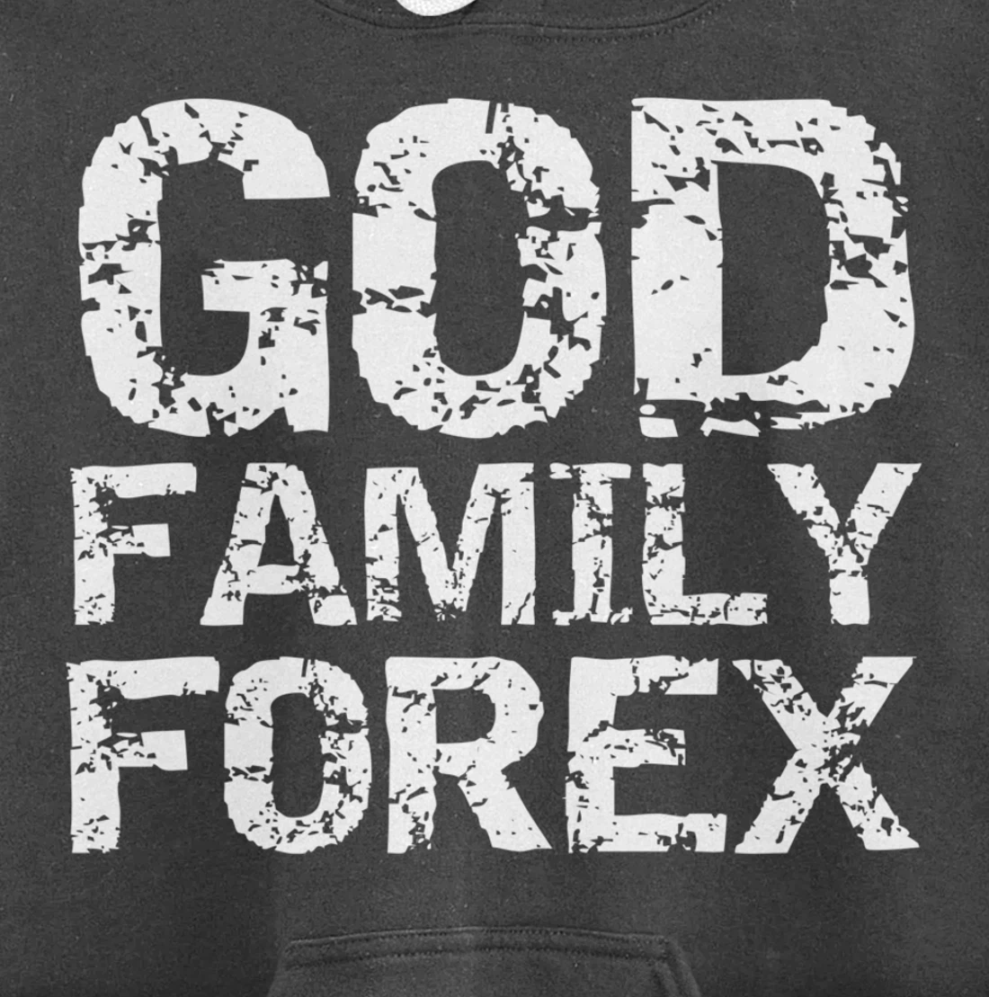Christian Trader Currency Trading Quote God Family Forex Pullover Hoodie