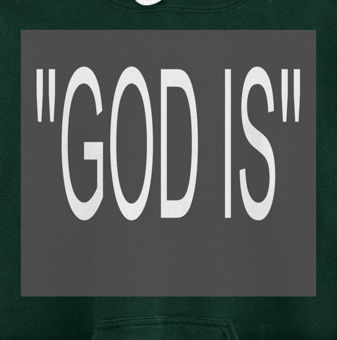 "GOD IS' Pullover Hoodie