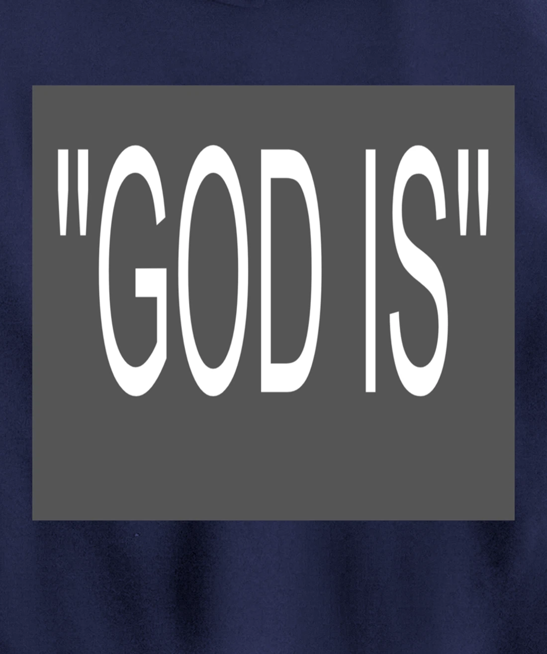 "GOD IS' Pullover Hoodie